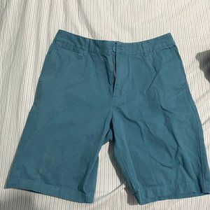John Bartlett Men's - Dark Blue/Teal Shorts (Size 32)